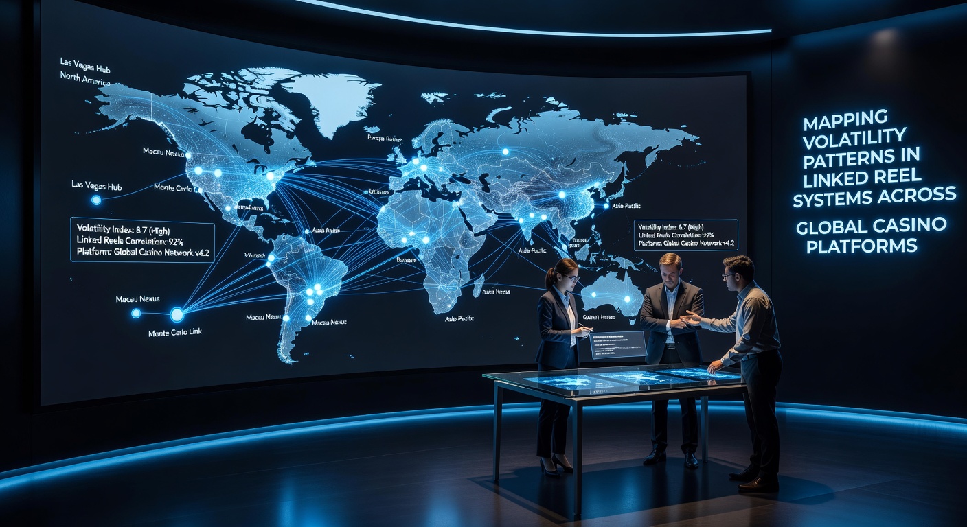 Detailed chart showing volatility index overlays on global casino platform maps